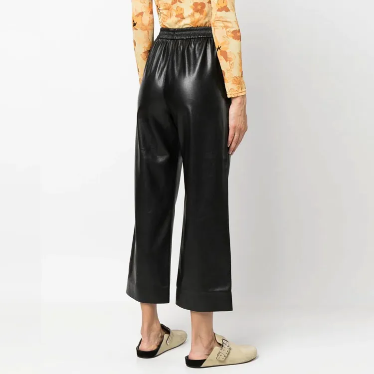 NANUSHKA Cropped Straight leg Trousers-3