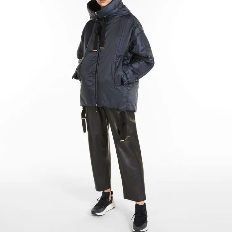 MaxMara Moderate Puffer Jacket Women's Midnight Blue-2
