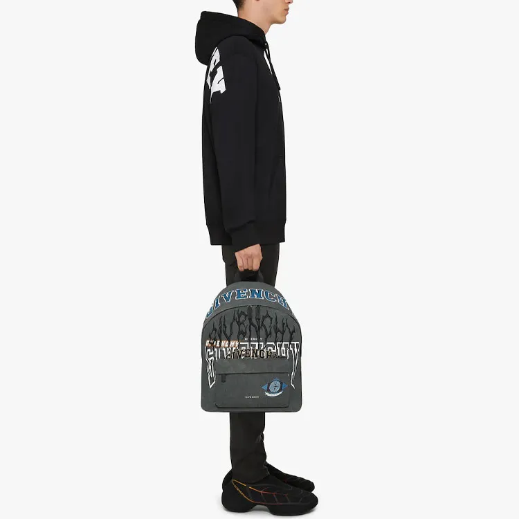 Givenchy Slim Fit Print Hoodie-3