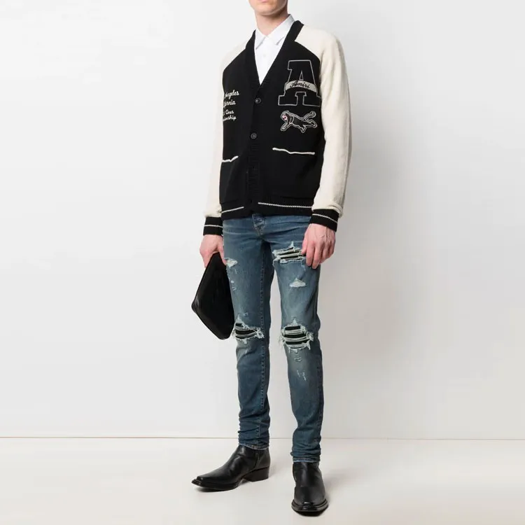 AMIRI Cashmere Sweaters Men Black-2