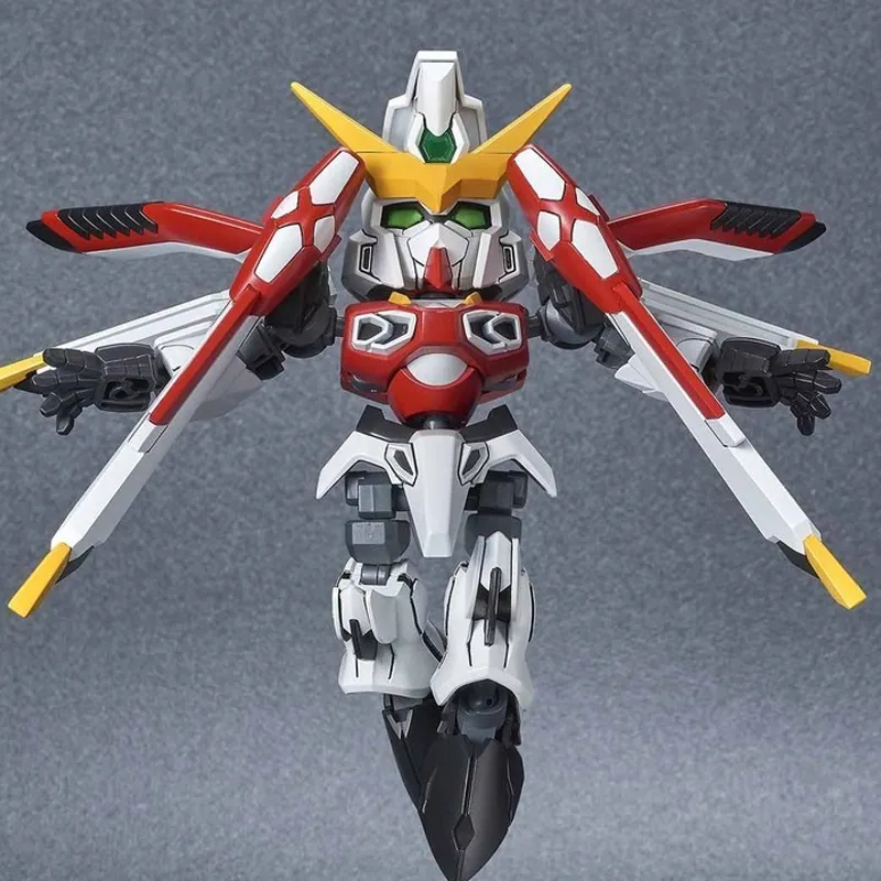 BANDAI SDCS SD Gundam G Century Transcend World Phoenix Gundam Model Kits 8cm-5