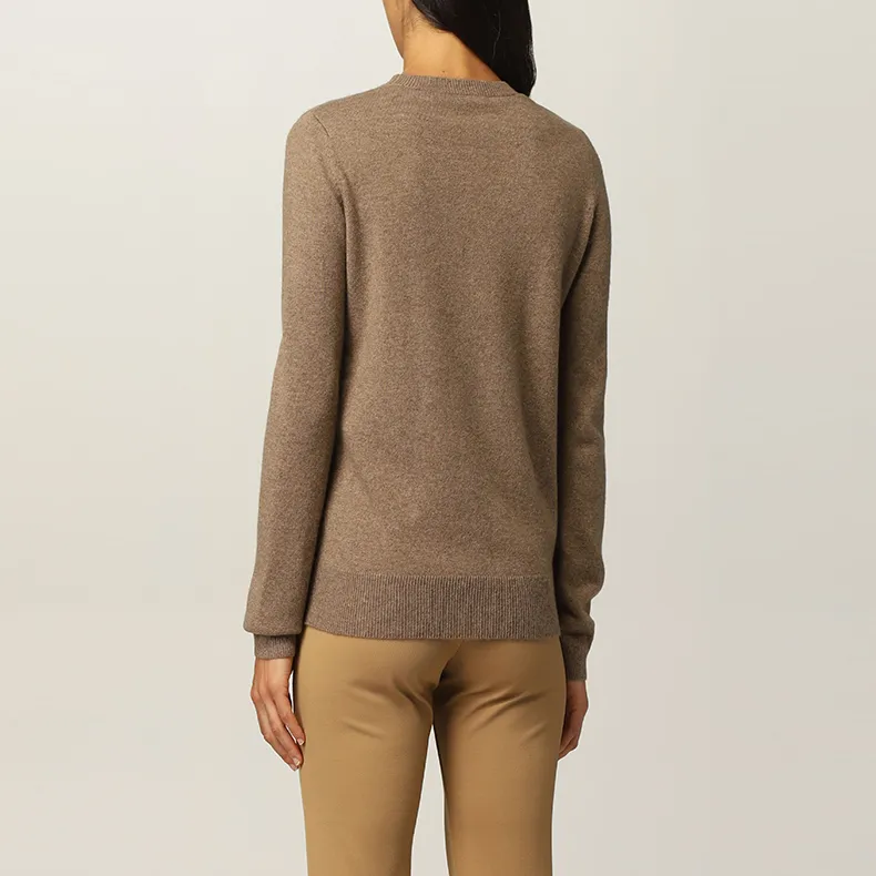 MaxMara Fitted Sweater Women's Brown-4