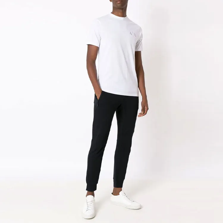 ARMANI EXCHANGE Logo Printed Drawstring Track Trousers-2