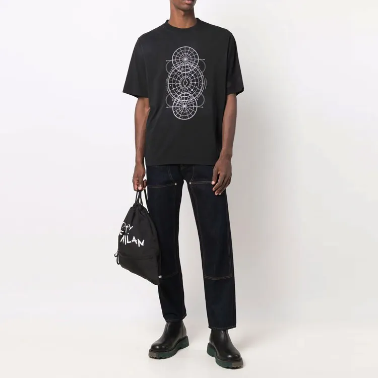 Marcelo Burlon Astral Printed Crewneck T-Shirt-1