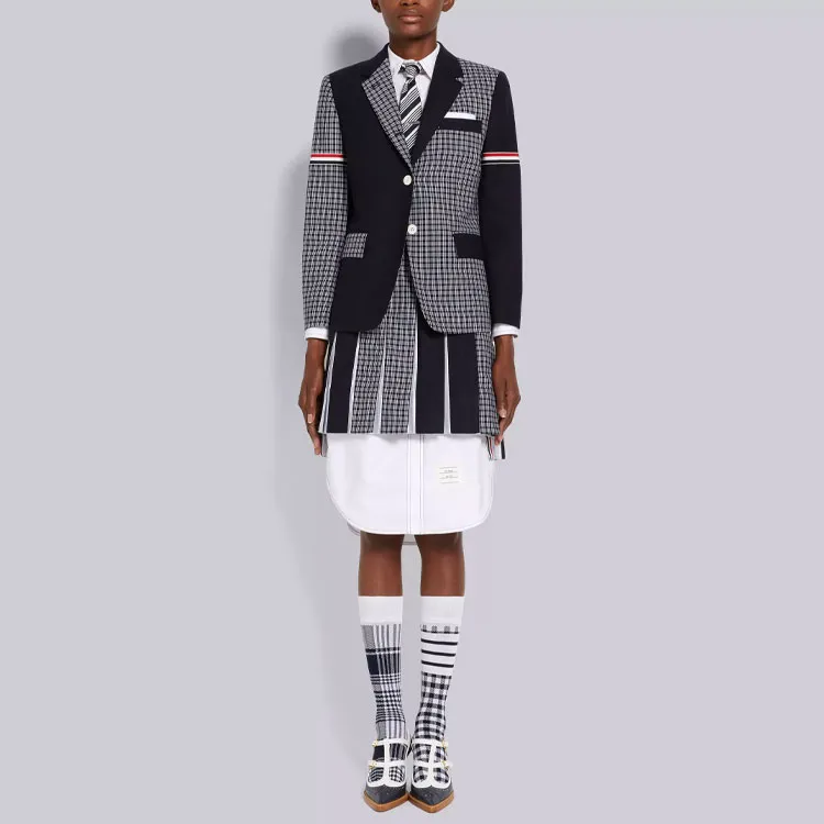 THOM BROWNE Business Suits Women's Marine Blue-1
