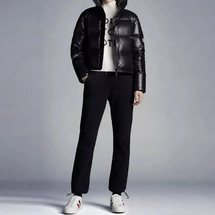 Moncler SS22 Casual Pants Women's Black-2