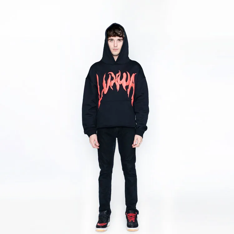 LVXWA Sweatshirts Unisex Black-2