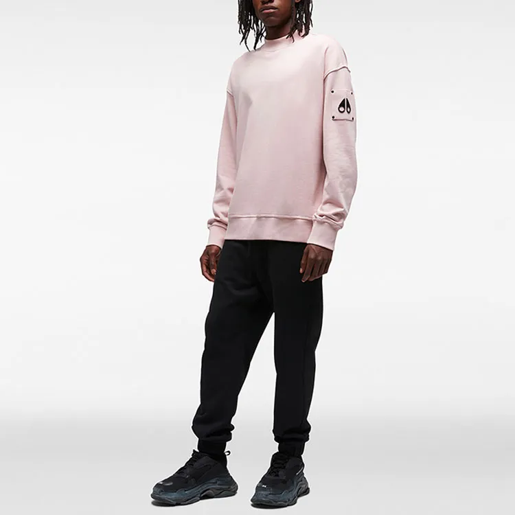 Moose Knuckles Sweatshirts Unisex Pink-1