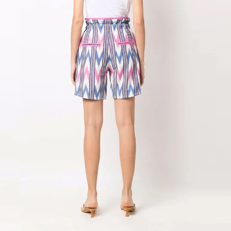 ISABEL MARANT ETOILE High Waist Drawstring Shorts-3