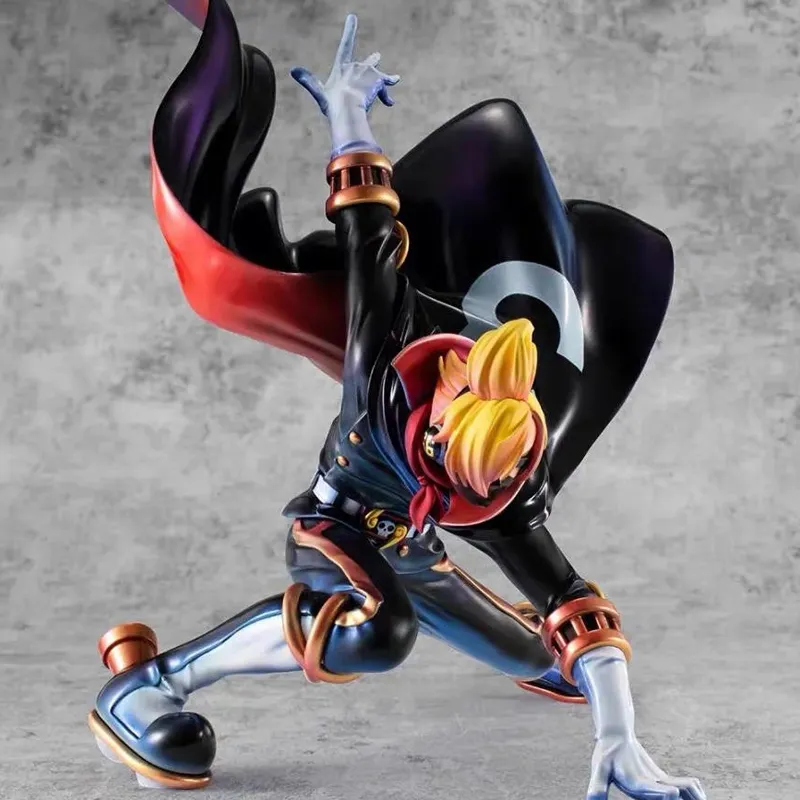 MegaHouse Sanji Mh One Piece One Piece Buckwheat Mask Scale Figures 21.5cm-2