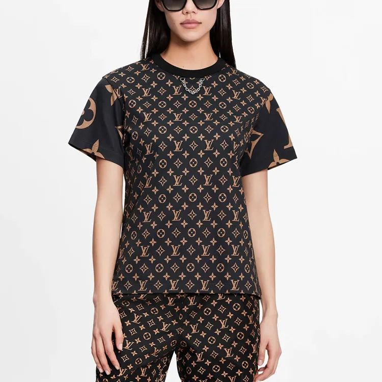 LOUIS VUITTON New Quarterly Products Of LV T Shirts Men Brown-3