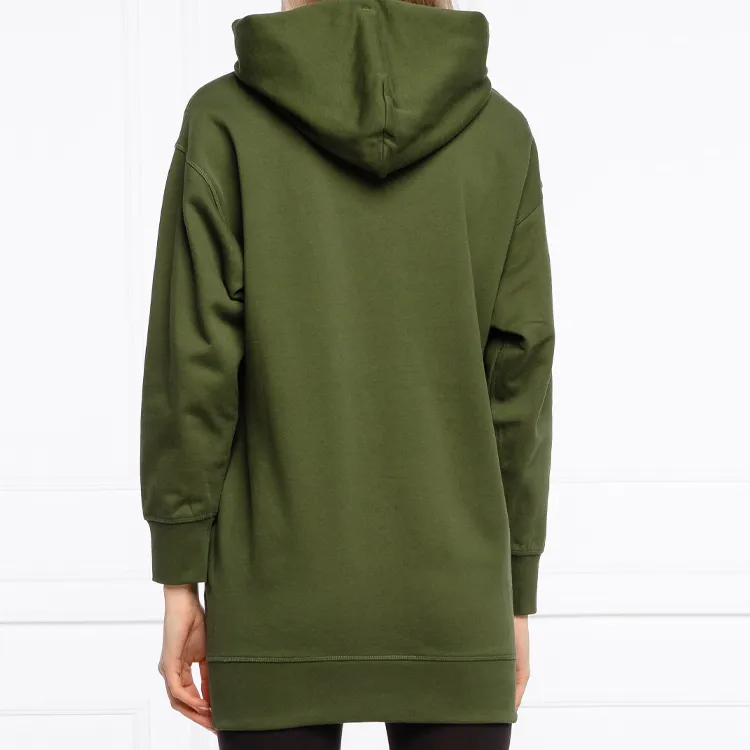 KENZO Long-Sleeved Dresses Women's Green-3