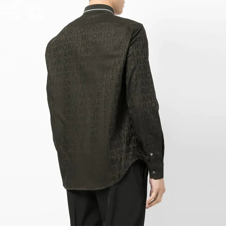 EMPORIO ARMANI FW21 Shirt Men's Black-2