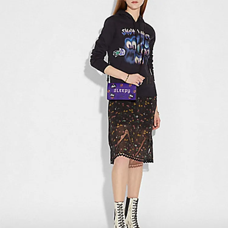 Disney X COACH Foldover Crossbody Bags-3