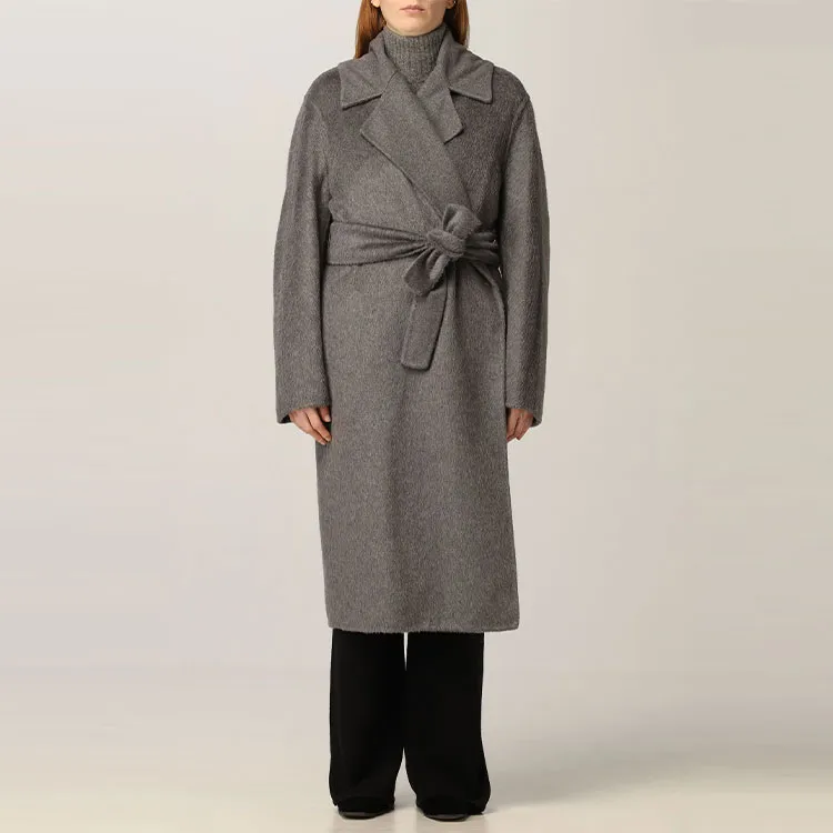 MaxMara Velvet Jackets Women's Gray-2