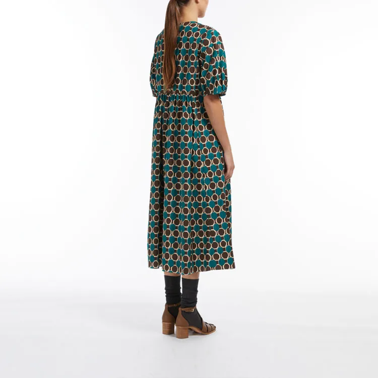 MaxMara Short Sleeved Dresses Women's Green-2