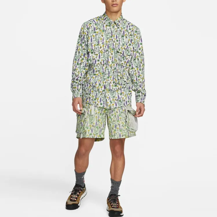 Nike ACG Shirts Men Green-2
