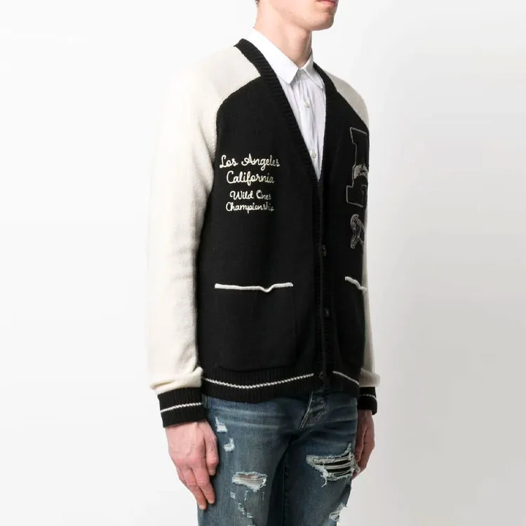 AMIRI Cashmere Sweaters Men Black-3