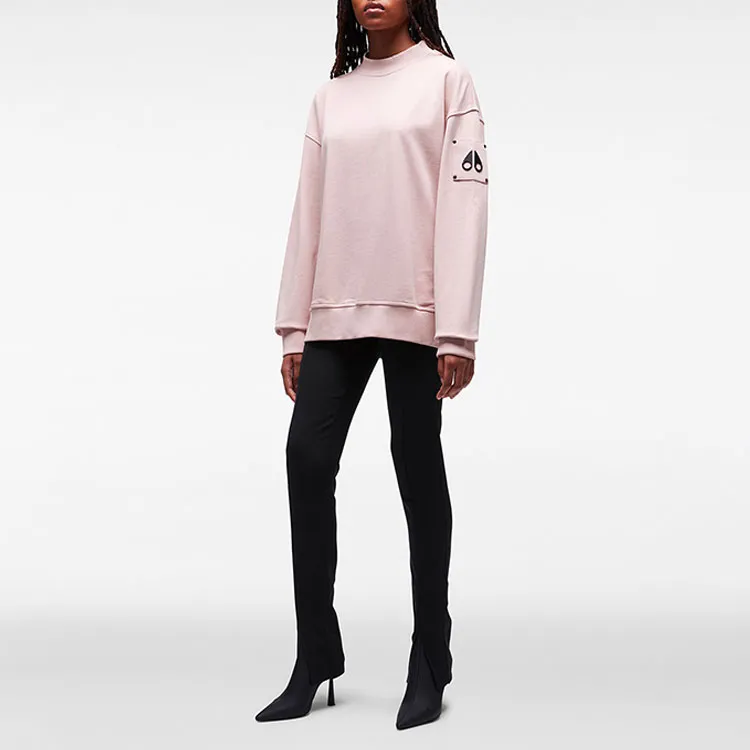 Moose Knuckles Sweatshirts Unisex Pink-2