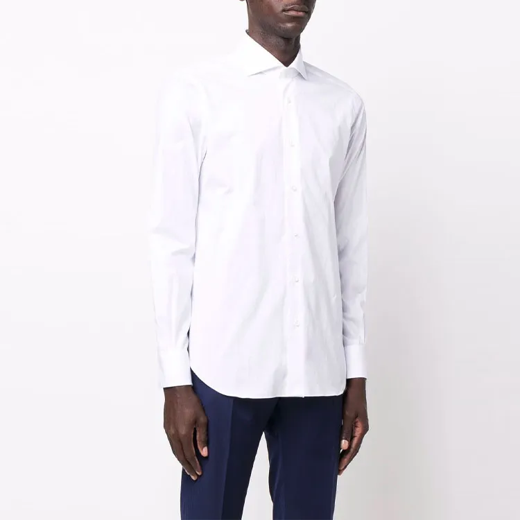 Barba Napoli Classic-collar Cotton Shirt-2