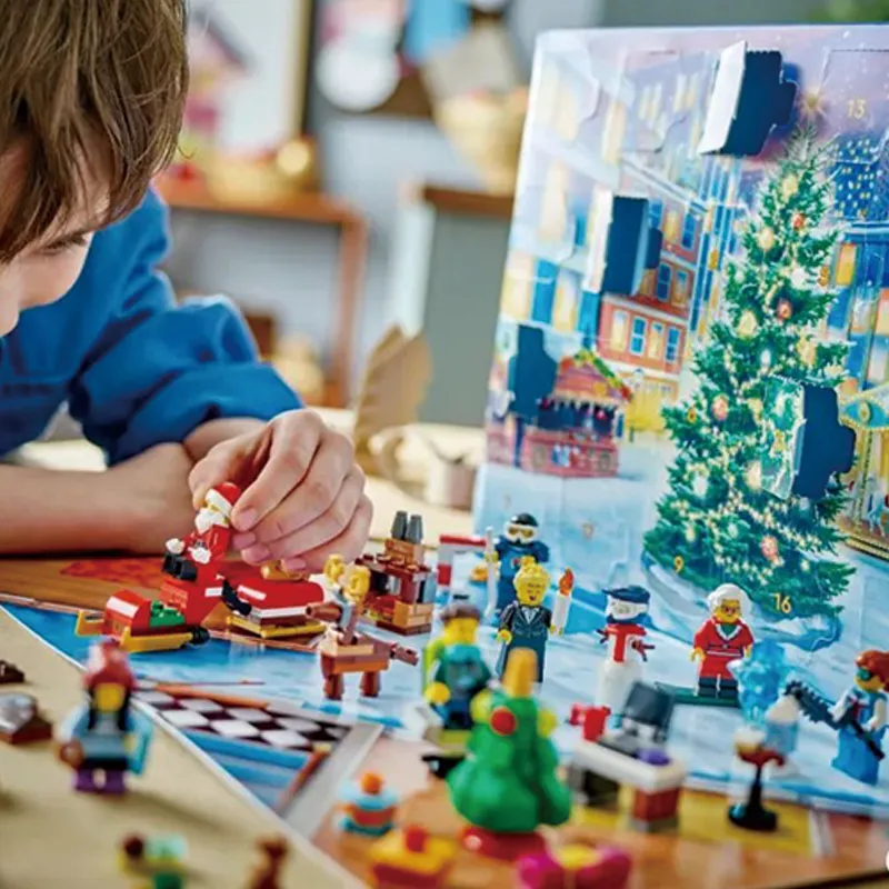 LEGO City Collection City Set Christmas Countdown Calendar Building Blocks 258pcs 60381-4