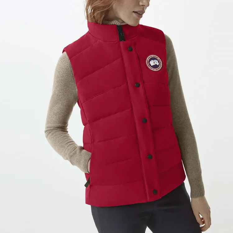 Canada Goose Freestyle Series Vests Women's Red-2