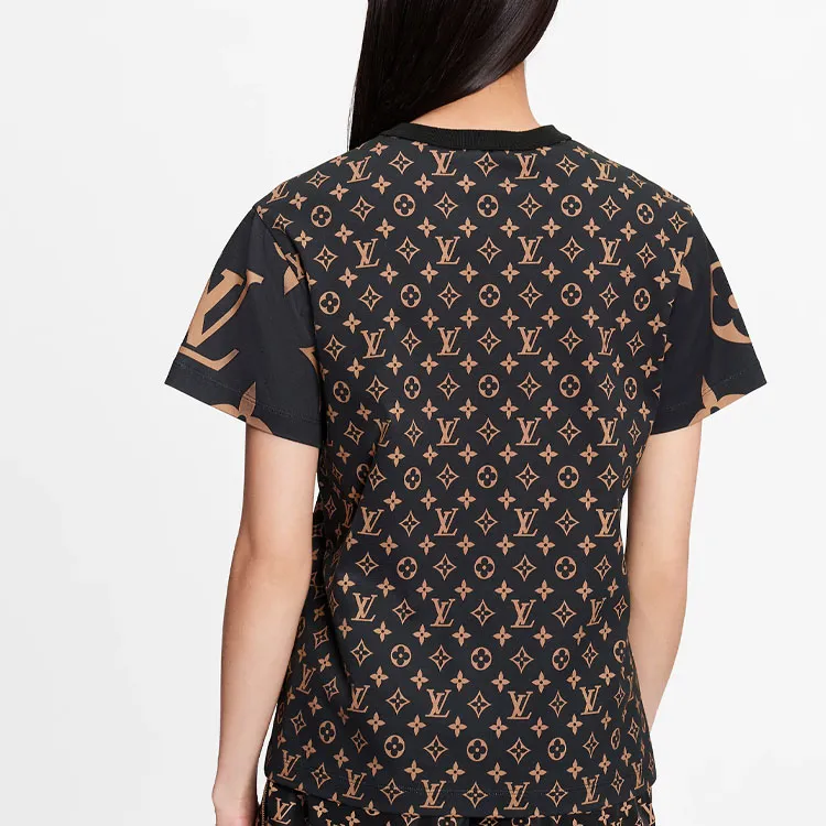 LOUIS VUITTON New Quarterly Products Of LV T Shirts Men Brown-4