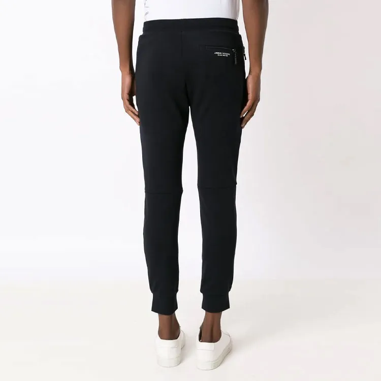ARMANI EXCHANGE Logo Printed Drawstring Track Trousers-4