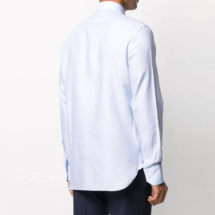 Ermenegildo Zegna Cotton Poplin Shirt-3