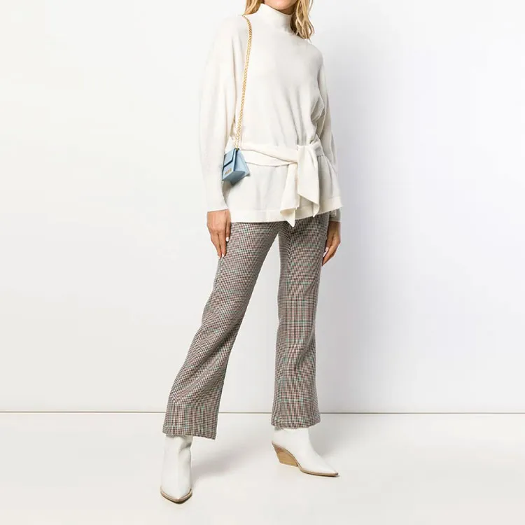 Zimmermann Espionage Turtleneck Tie Knitted Sweater-1