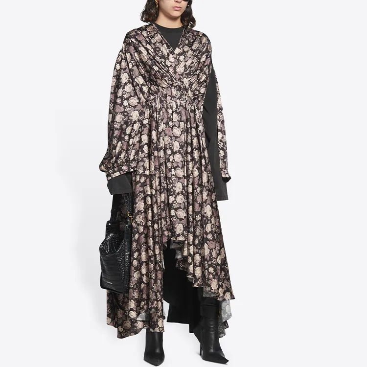 Balenciaga Floral Print Dress-2
