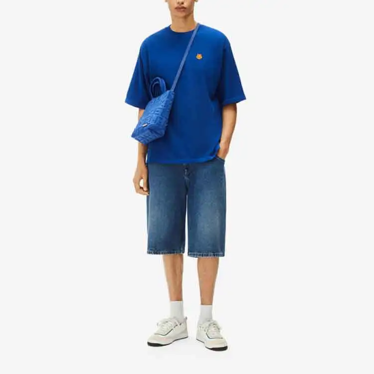 KENZO T-Shirts Men Royal Blue-1