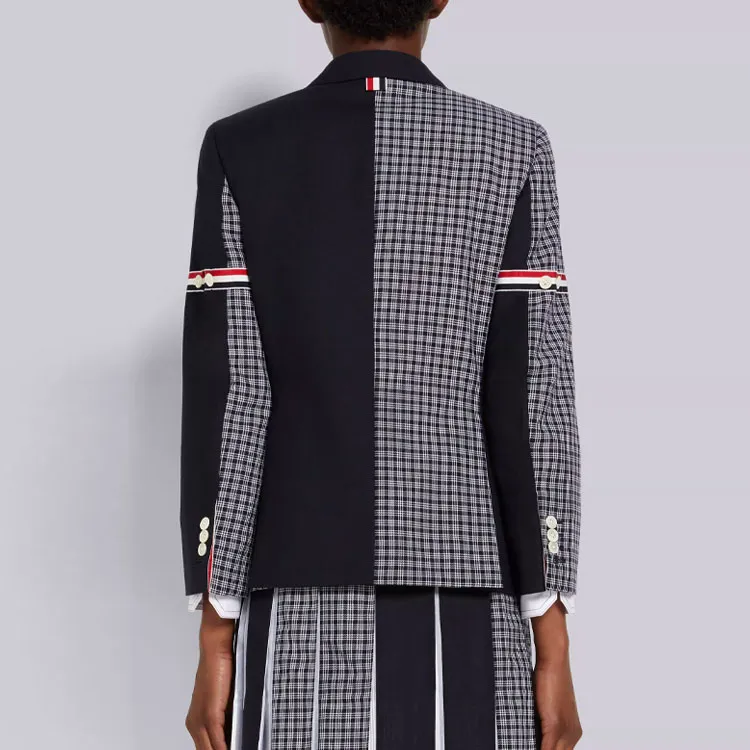 THOM BROWNE Business Suits Women's Marine Blue-3