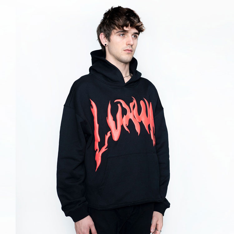 LVXWA sweatshirts Fluor Unisex Black - Cheap Rcj Jordan Outlet