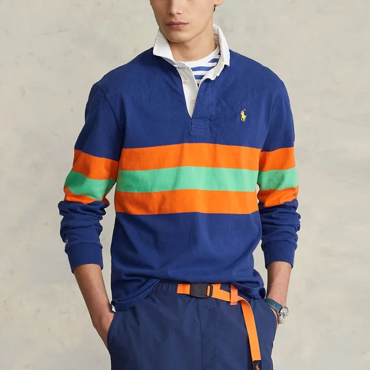 Polo Ralph Lauren Polo Shirts Men Blue-2