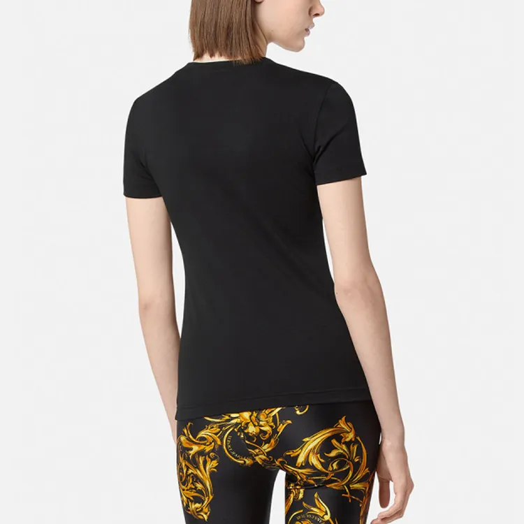 VERSACE JEANS COUTURE SS22 T Shirt Women's Black-1