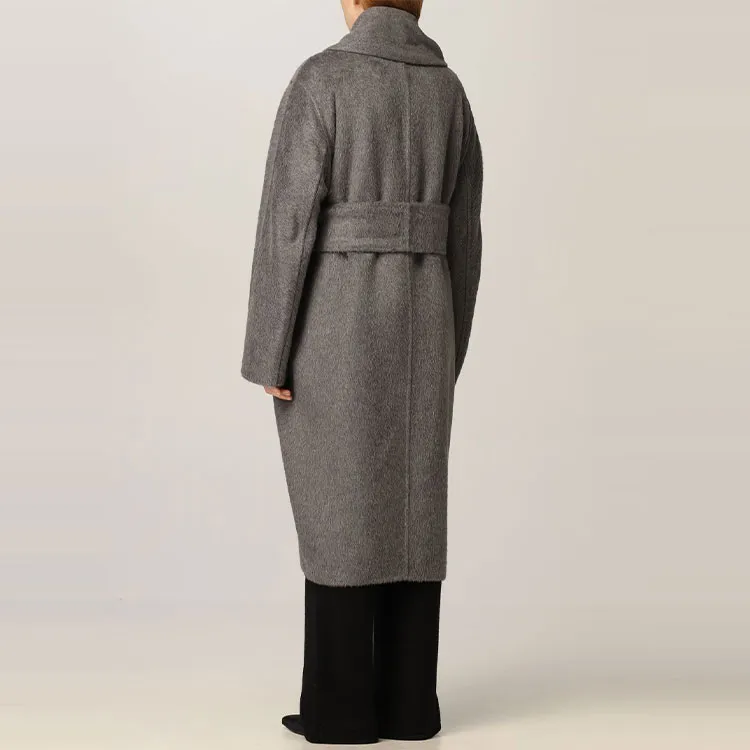 MaxMara Velvet Jackets Women's Gray-4