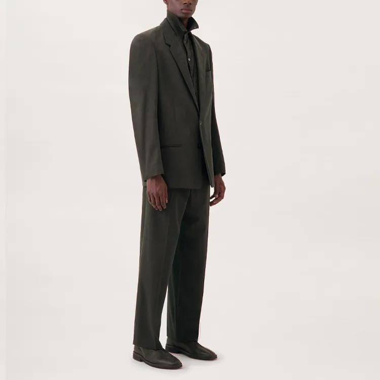 Lemaire Business Suits Men Dark Gray-2