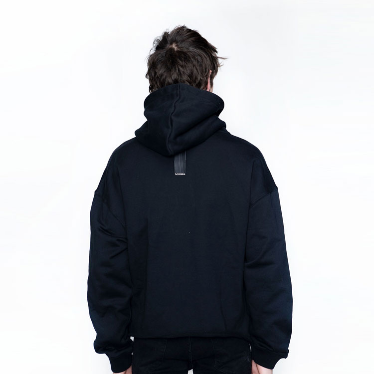 LVXWA sweatshirts Fluor Unisex Black - Cheap Rcj Jordan Outlet