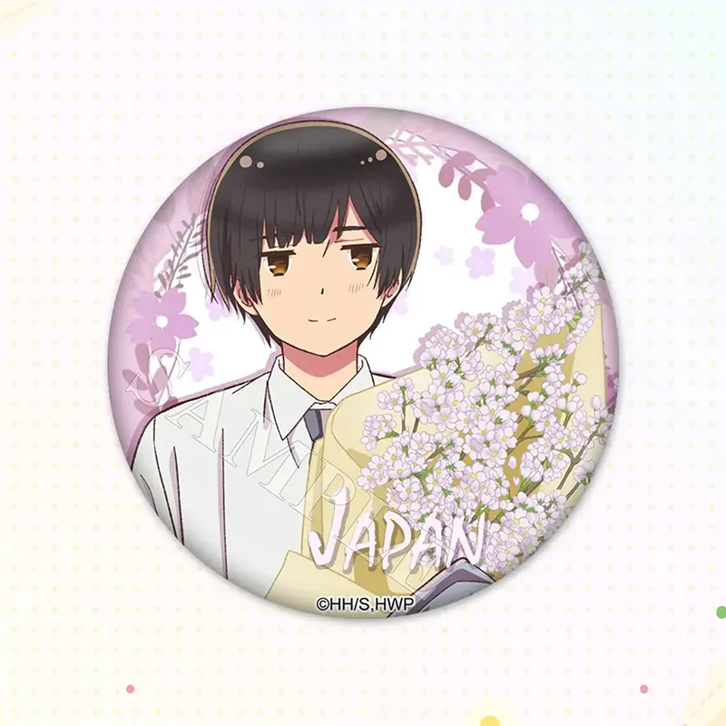 Xhdm Black Toweria, Wang Yao & Honda Kiku & Ludwig, Flower Collection, Badge IP Merch-2