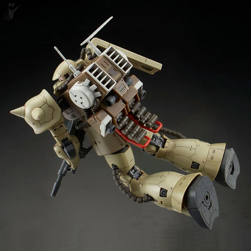 BANDAI RG 1 144 PB Limited Mobile Suit Gundam MSV Zaku Brera Type Model Kits 11cm-4