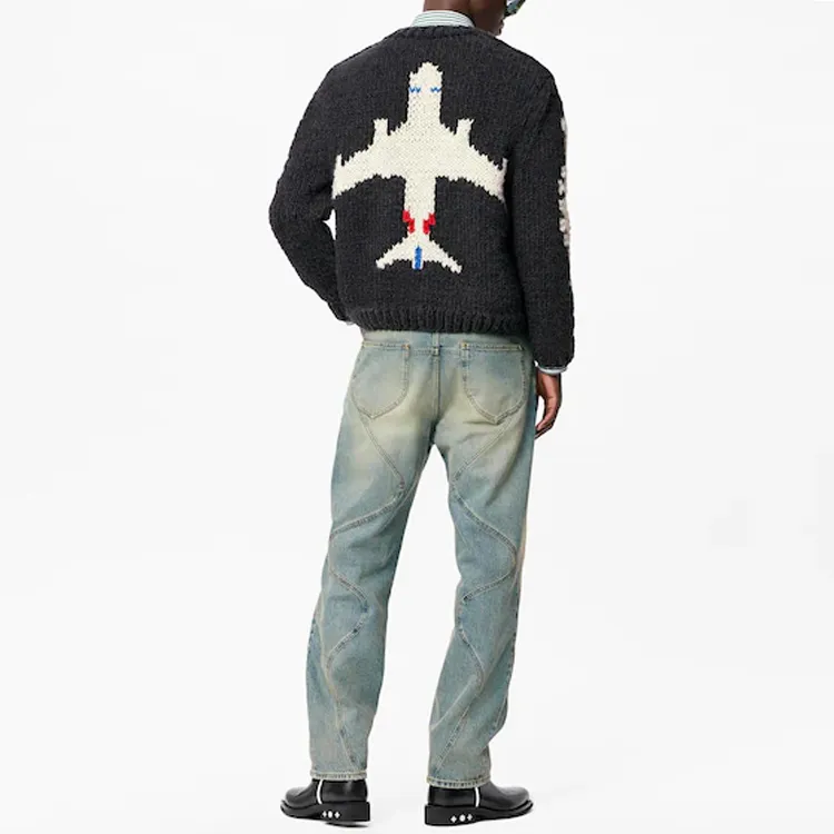 LOUIS VUITTON Lv Plane Chunky Crewneck-2