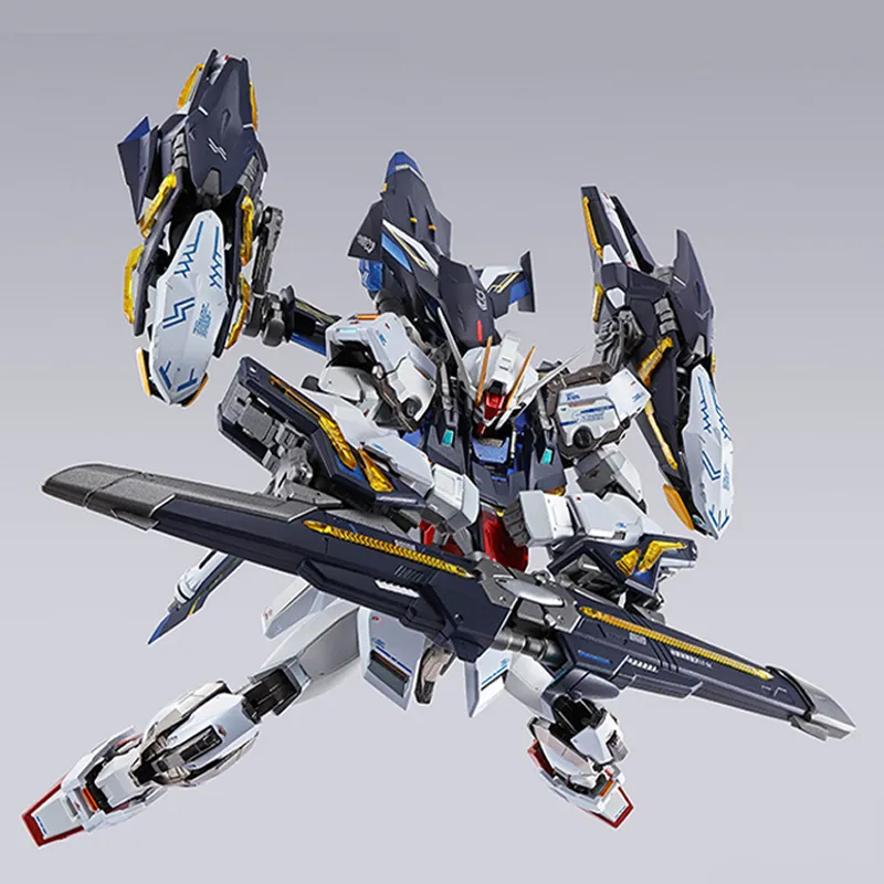 BANDAI SD METAL BUILD Mobile Suit Gundam SEED Lightning Assault Backpack 20cm Hobby Model-4