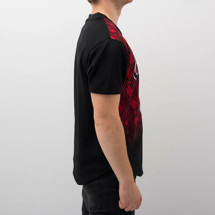 Mitchell Ness T-Shirts Men Red-5