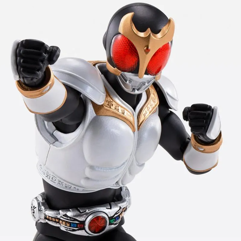 BANDAI Kamen Rider Kuuga Soul Limit Kamen Rider Shf True Bone Carving Kuuga Initial Form Action Figure Scale Figures-6