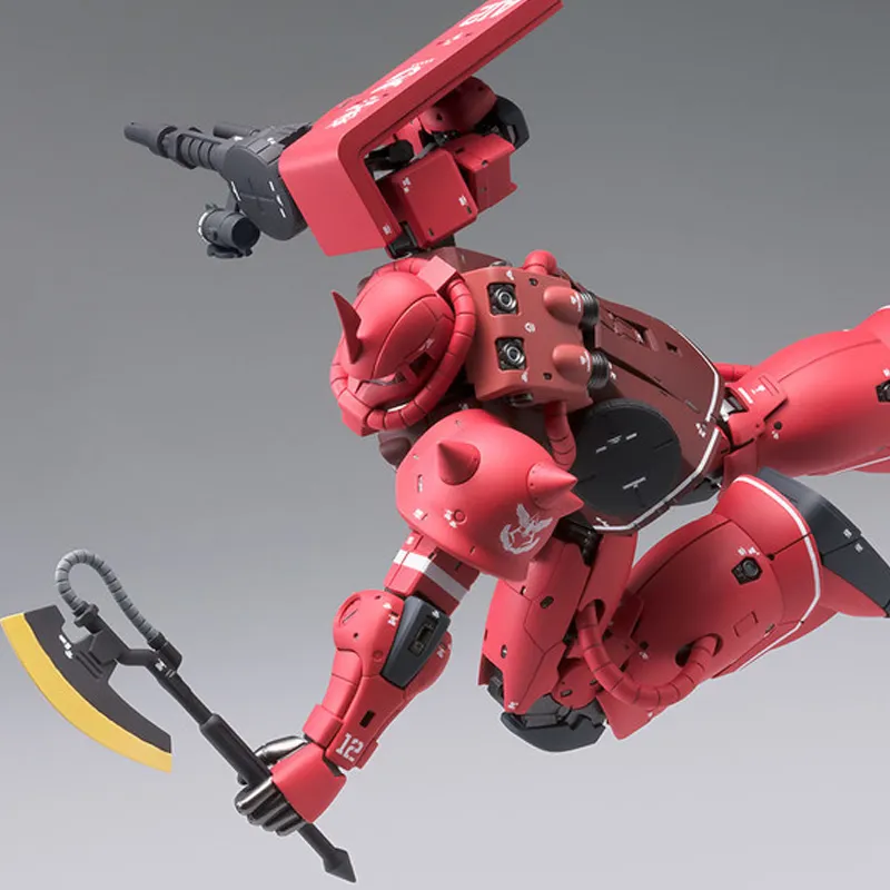 BANDAI 1/100 FIX GFFMC Mobile Suit Gundam, Char's Zaku II 18cm Hobby Model-6