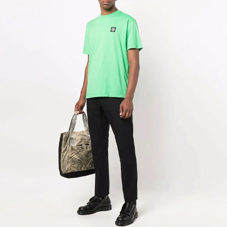 STONE ISLAND T Shirts Men Green-1