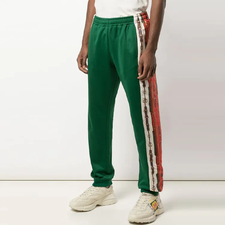 GUCCI Knitted Sweatpants Unisex Green-2