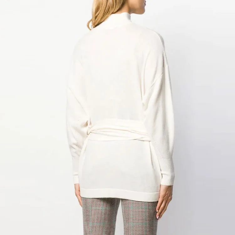 Zimmermann Espionage Turtleneck Tie Knitted Sweater-3