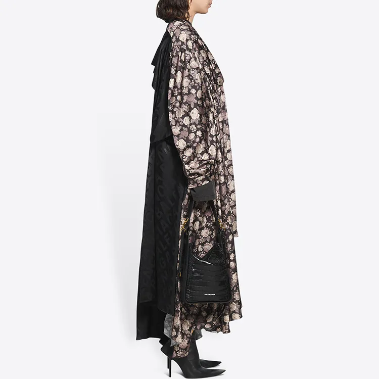 Balenciaga Floral Print Dress-4